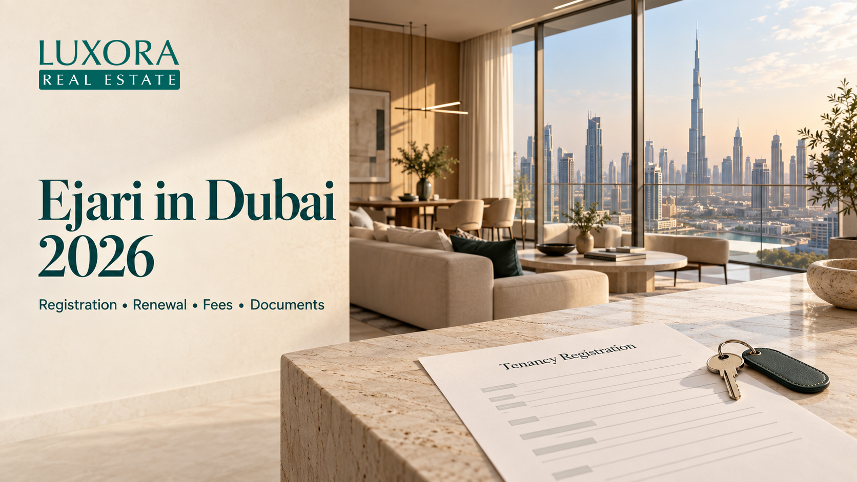 Ejari in Dubai 2026: Registration, Renewal, Fees & Documents