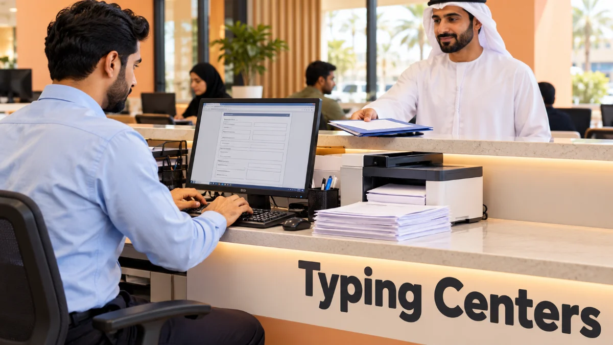 Typing Centers