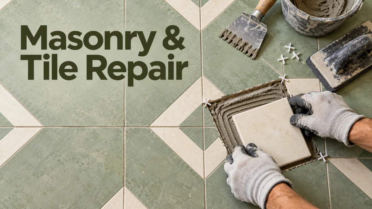 Masonry & Tile Repair