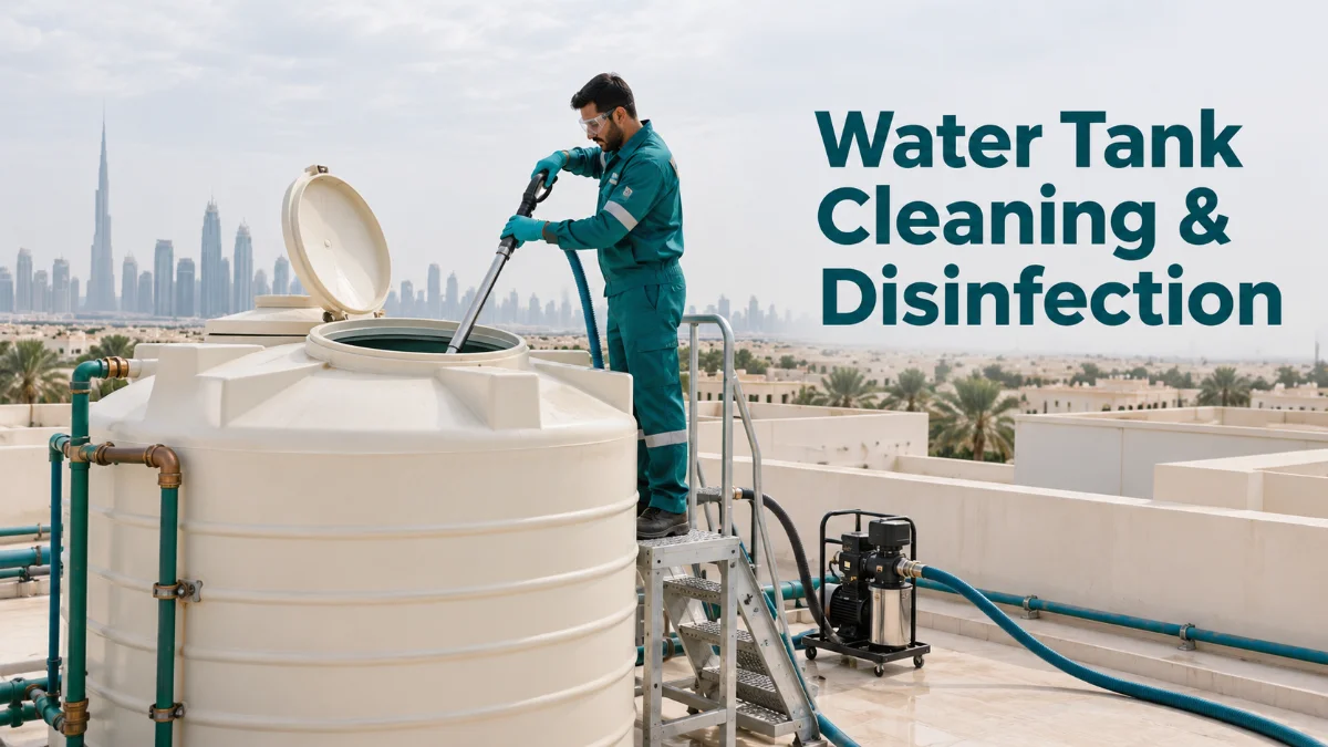 Water Tank Cleaning & Disinfection