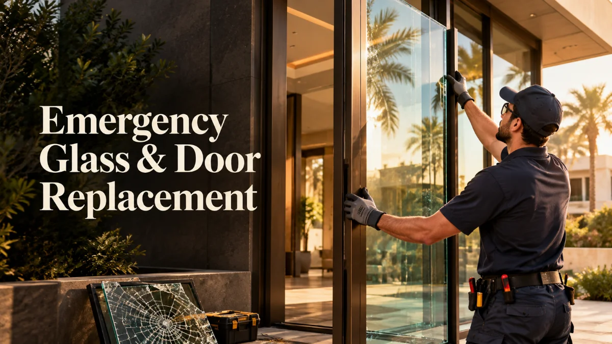Emergency Glass & Door Replacement
