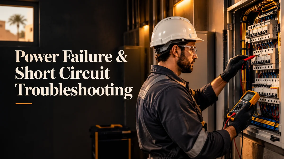 Power Failure & Short Circuit Troubleshooting