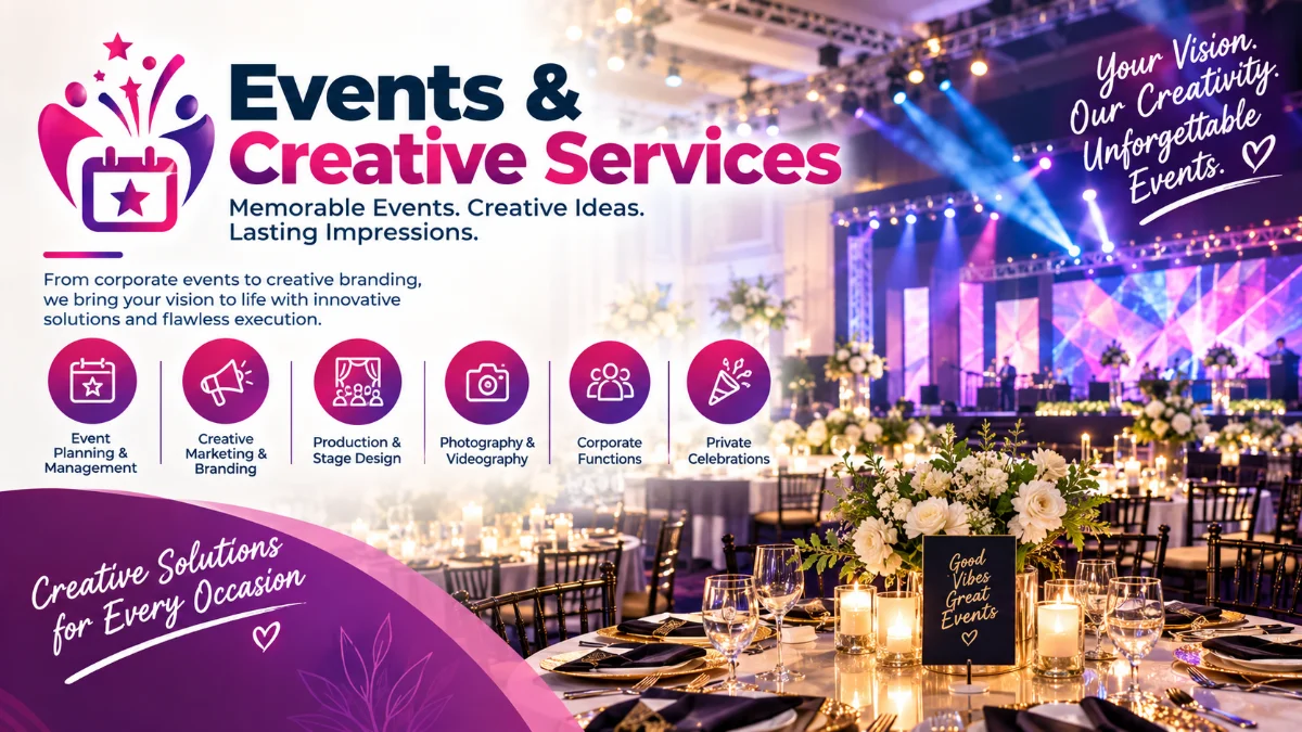 Events & Creative Services