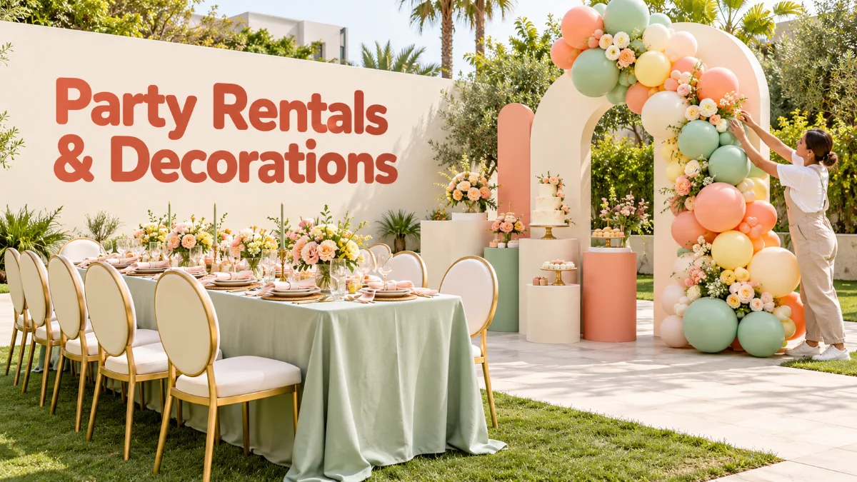 Party Rentals & Decorations