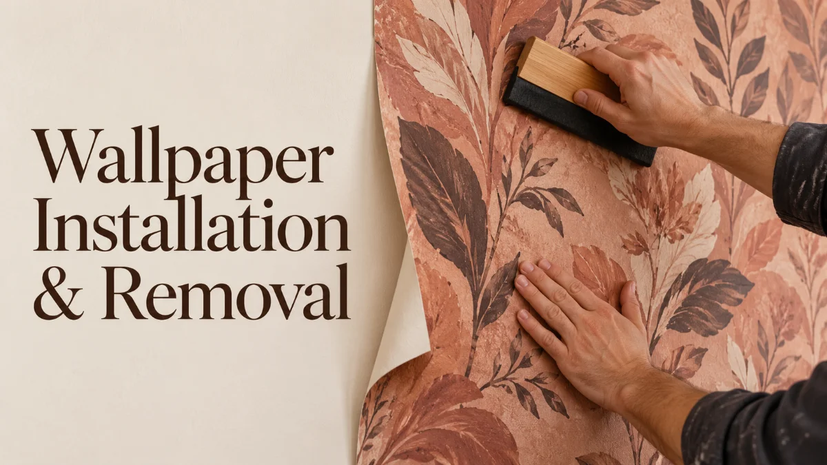 Wallpaper Installation & Removal