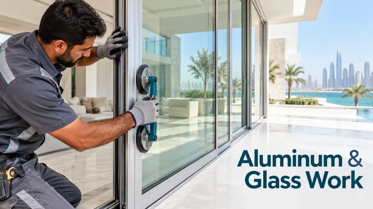 Aluminum & Glass Work