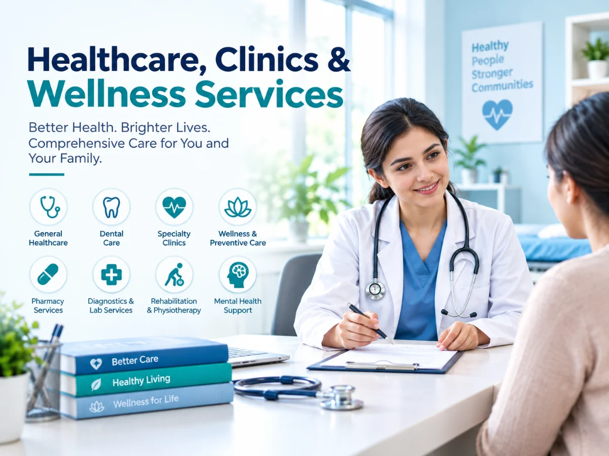 Healthcare, Clinics & Wellness Services