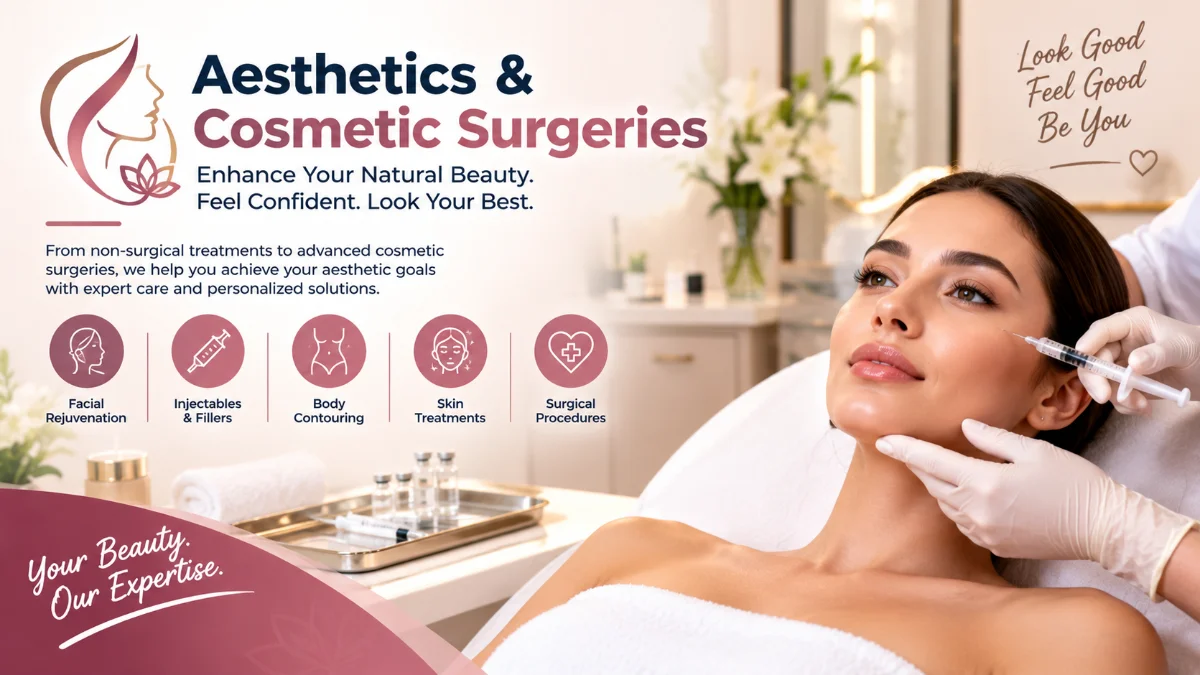 Aesthetics & Cosmetic Surgeries