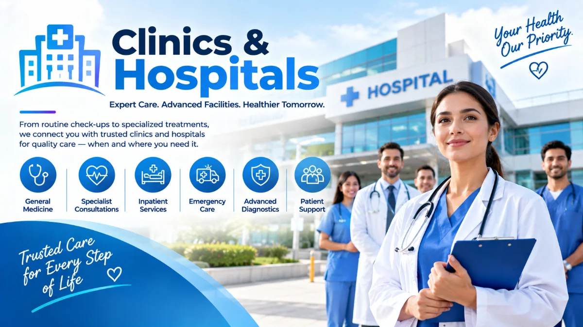 Cliinics & Hospitals