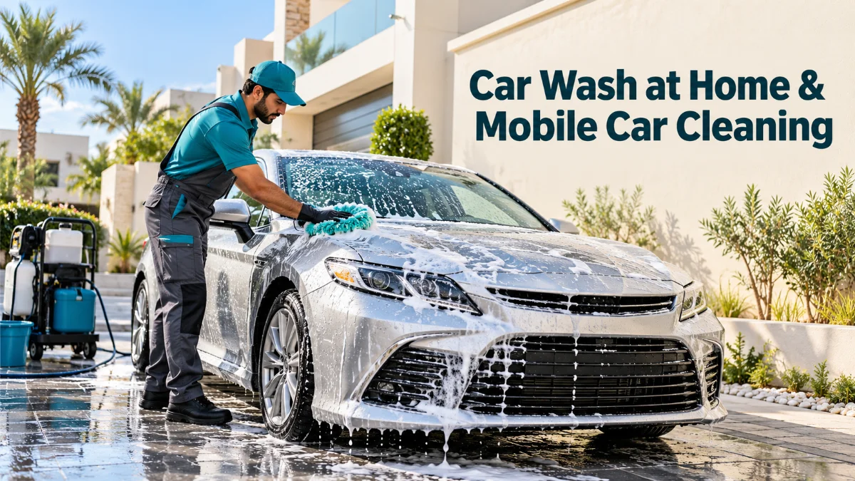 Car Wash at Home & Mobile Car Cleaning