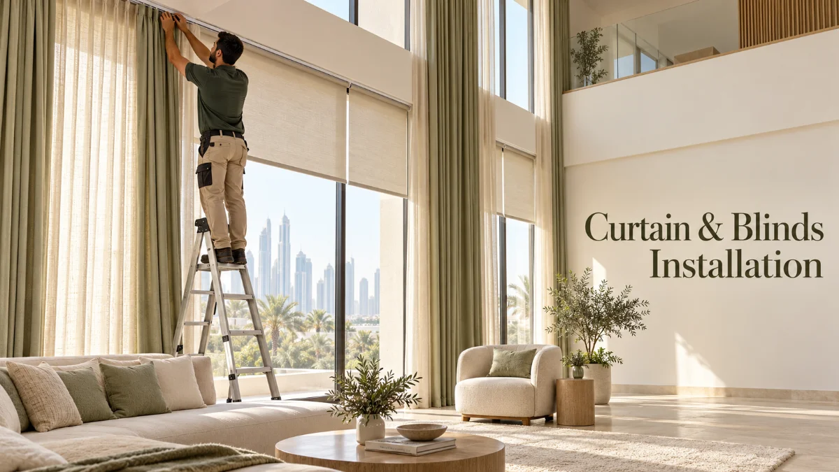 Curtain & Blinds Installation