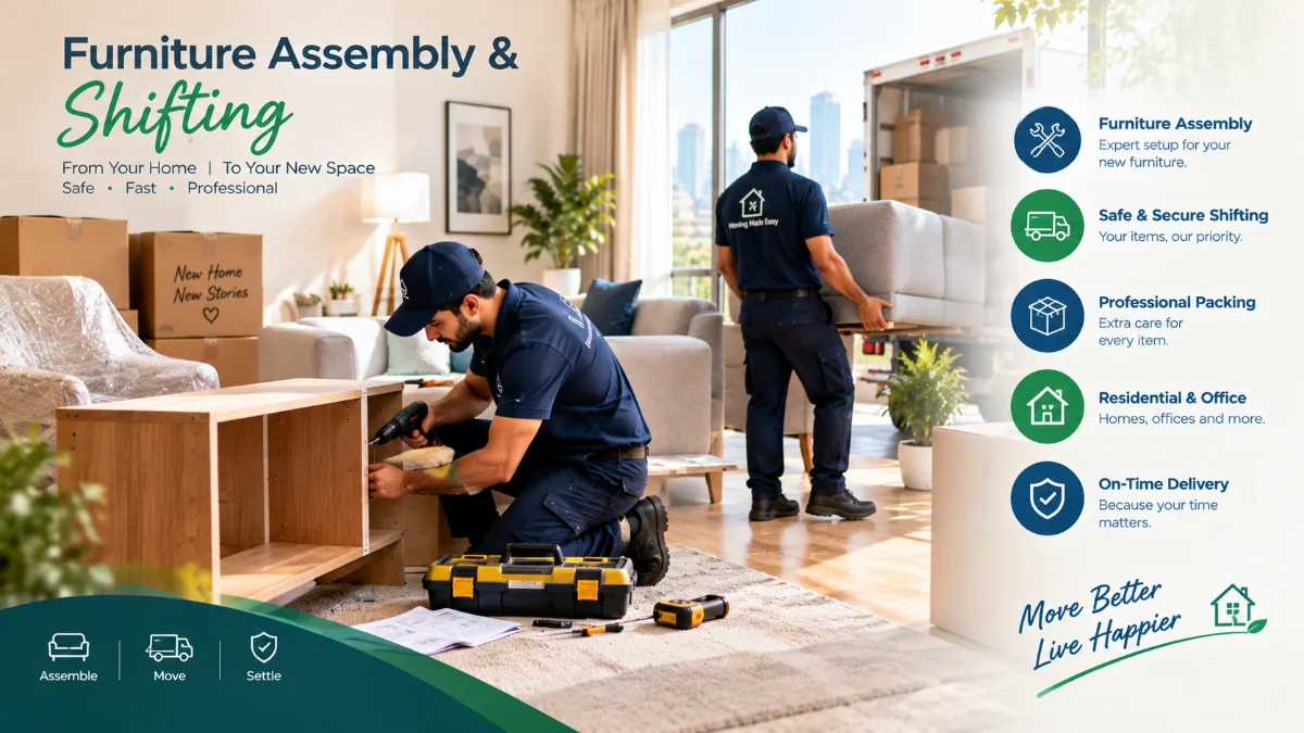 Furniture Assembly & Shifting