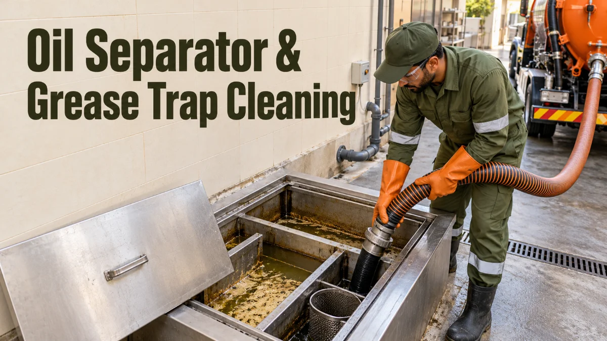 Oil Separator & Grease Trap Cleaning
