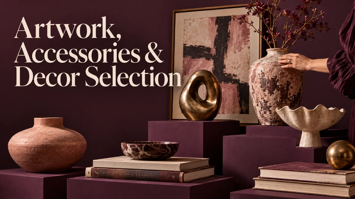 Artwork, Accessories & Decor Selection
