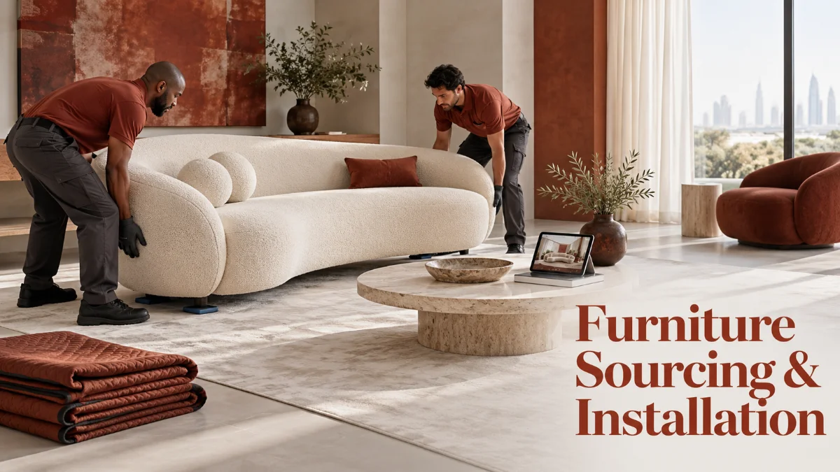 Furniture Sourcing & Installation