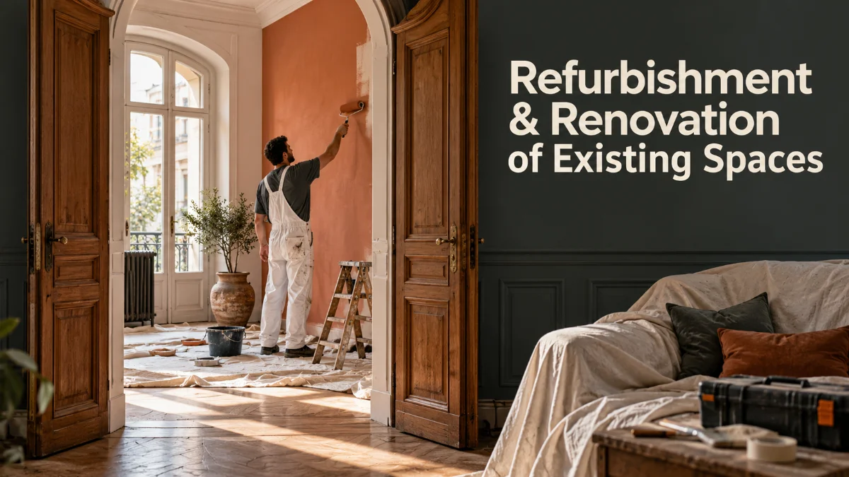 Refurbishment & Renovation of Existing Spaces