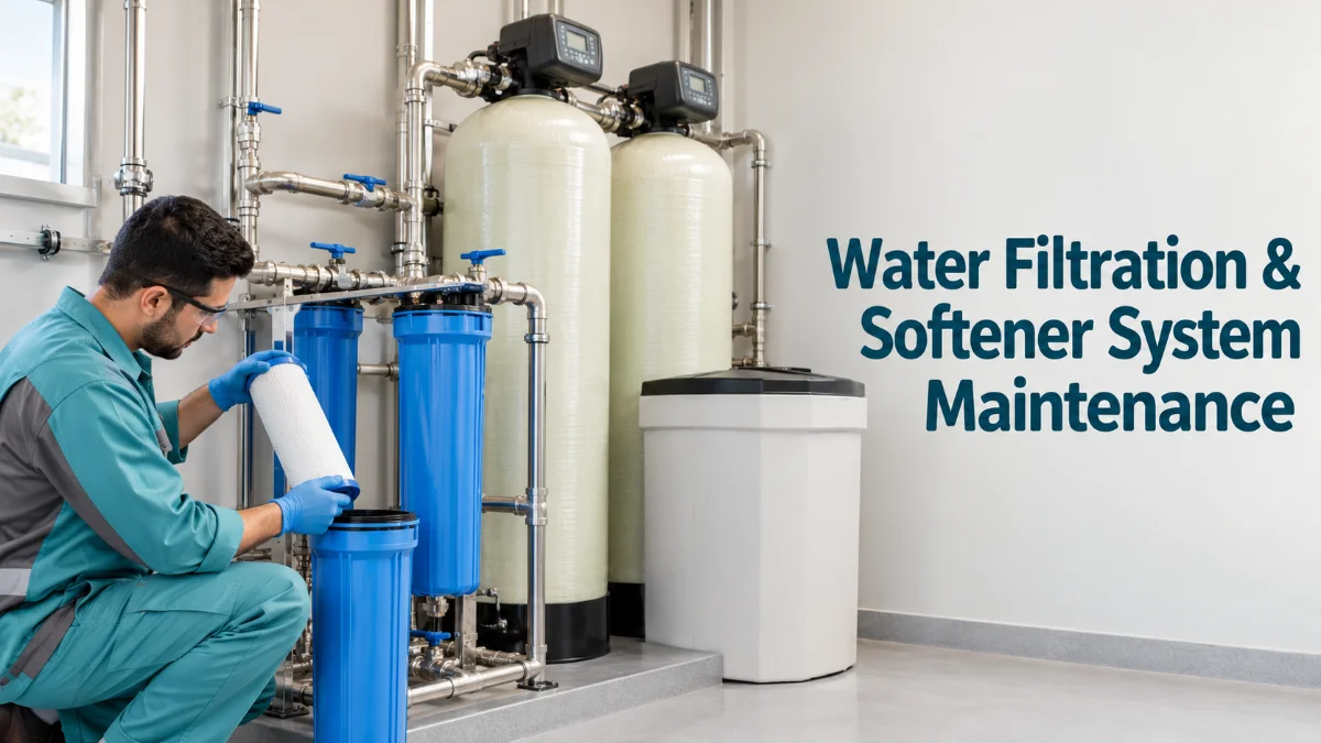Water Filtration & Softener System Maintenance