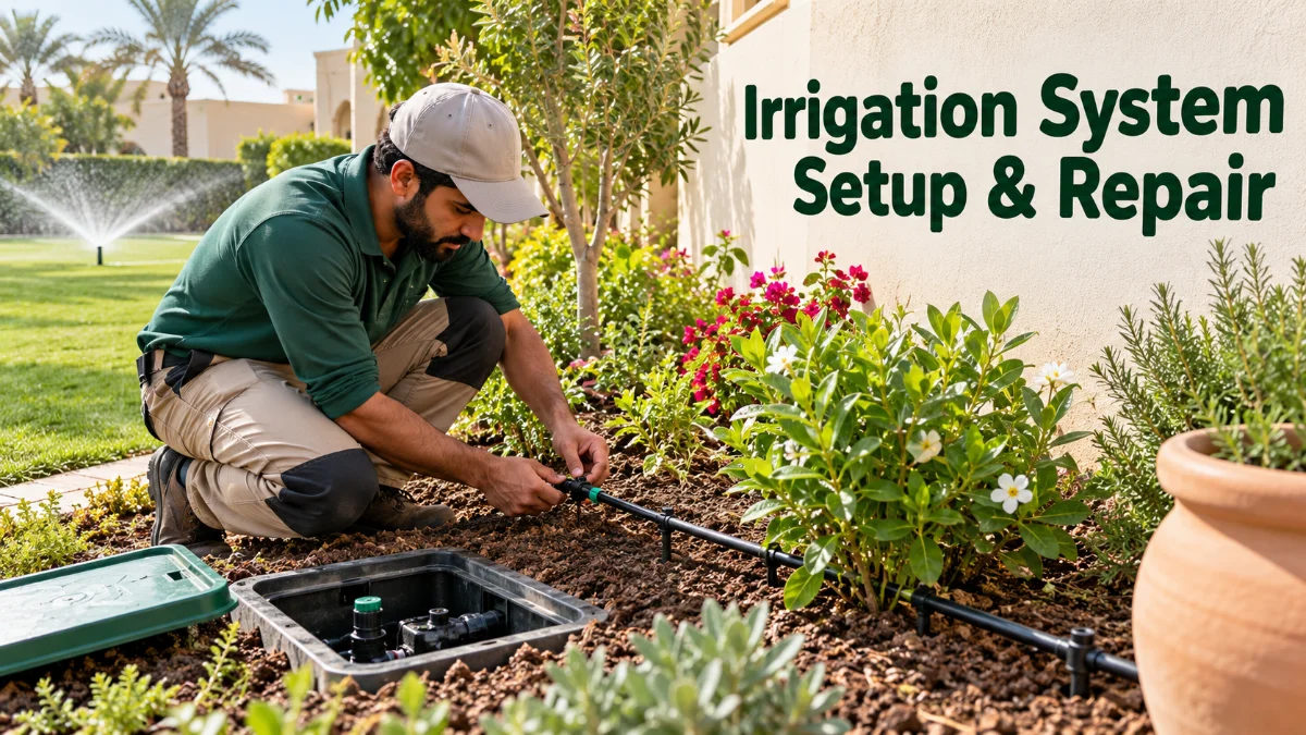 Irrigation System Setup & Repair