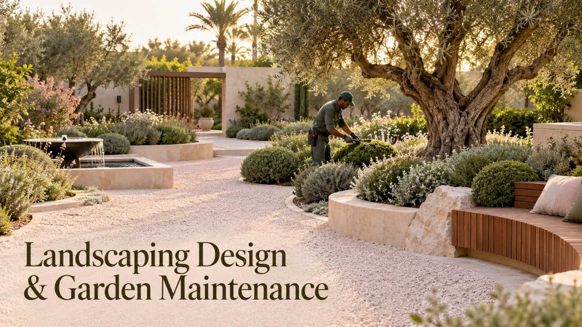 Landscaping Design & Garden Maintenance