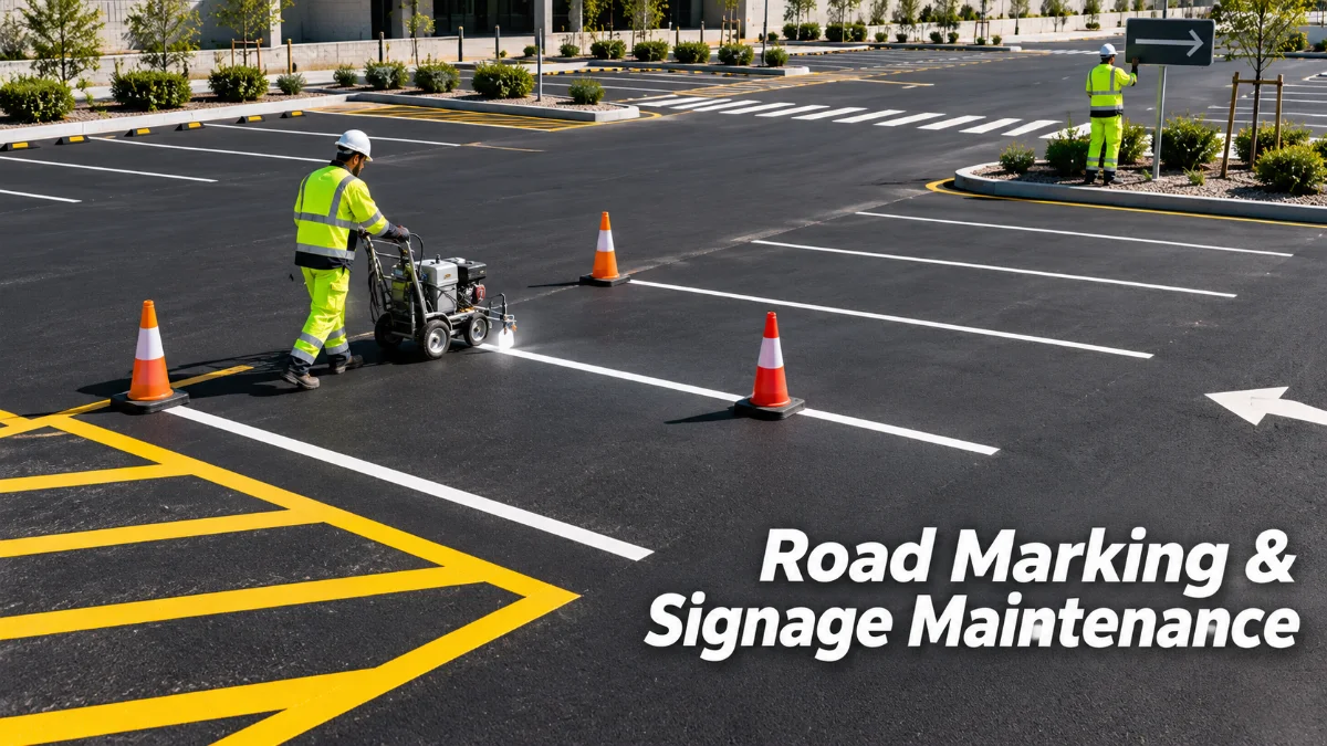 Road Marking & Signage Maintenance