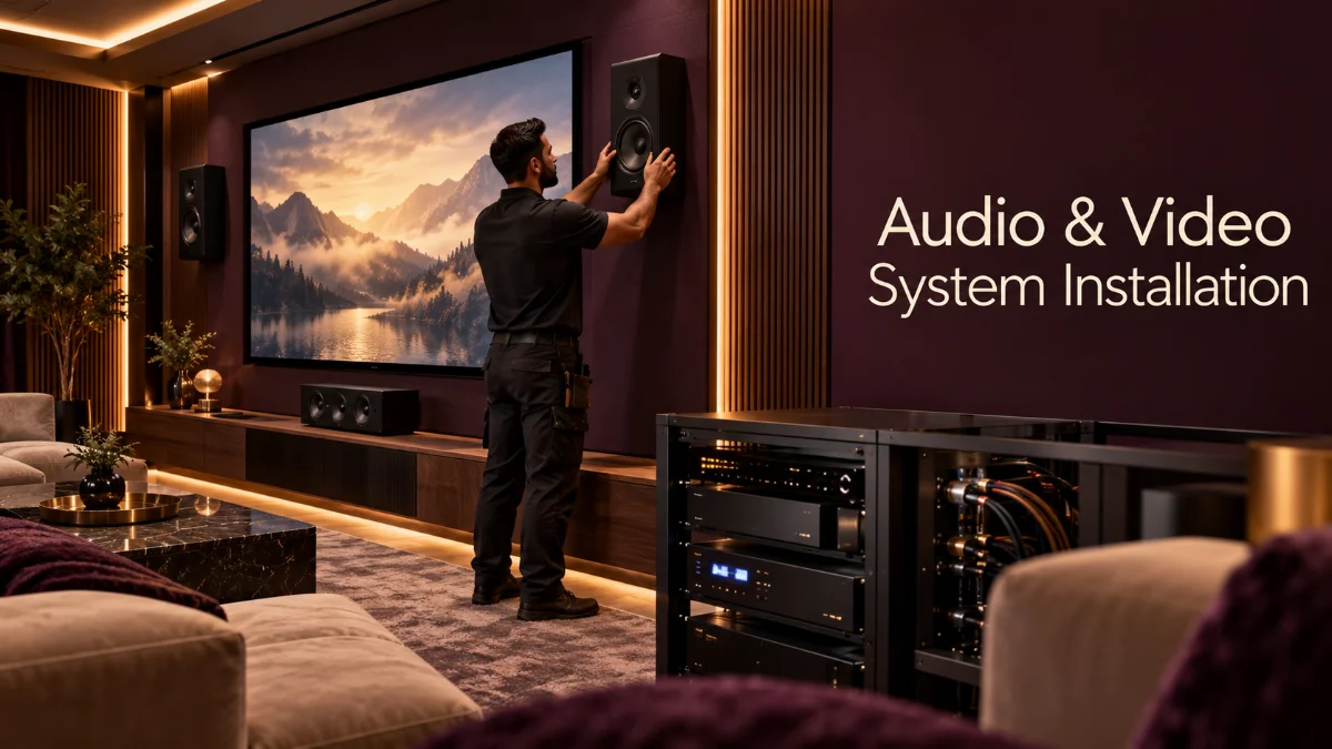 Audio & Video System Installation