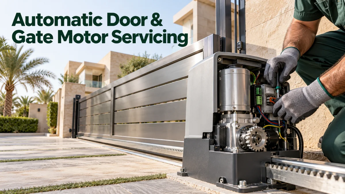 Automatic Door & Gate Motor Servicing