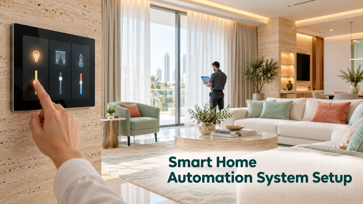 Smart Home Automation System Setup