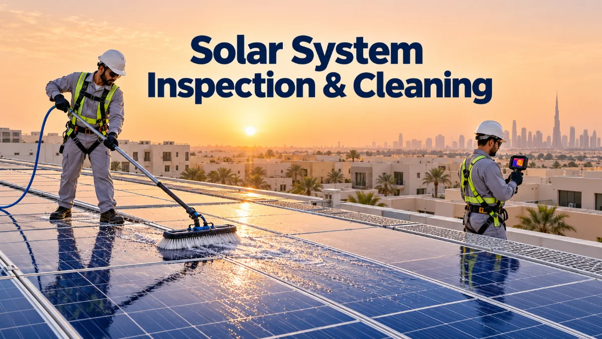 Solar System Inspection & Cleaning